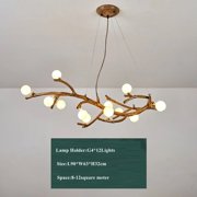 Modern LED Pendant Lamps Resin Iron Glass Bubble Restaurant Bedroom Kitchen Fixture LOFT Indoor Vintage Chandelier Lighting