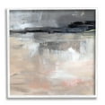 thumbnail image 1 of Modern Lake Reflection Scenery Abstract Painting White Framed Art Print Wall Art, 1 of 7