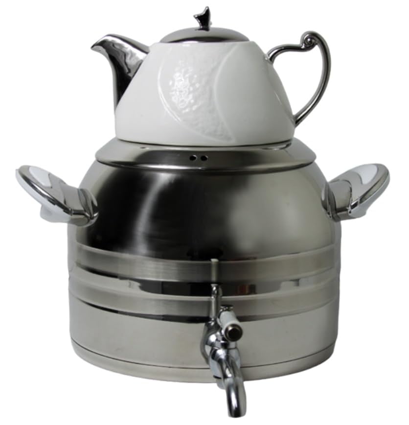 Modern Large Classic Samovar 7 Liter Tea Maker Water Kettle Heavy Thick ...