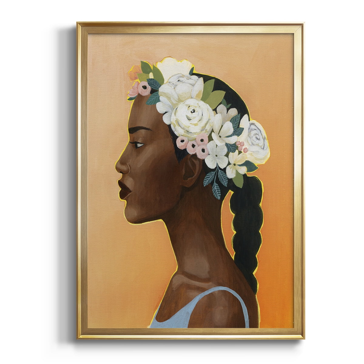 Modern Laurel II Premium Framed Print - Ready to Hang
