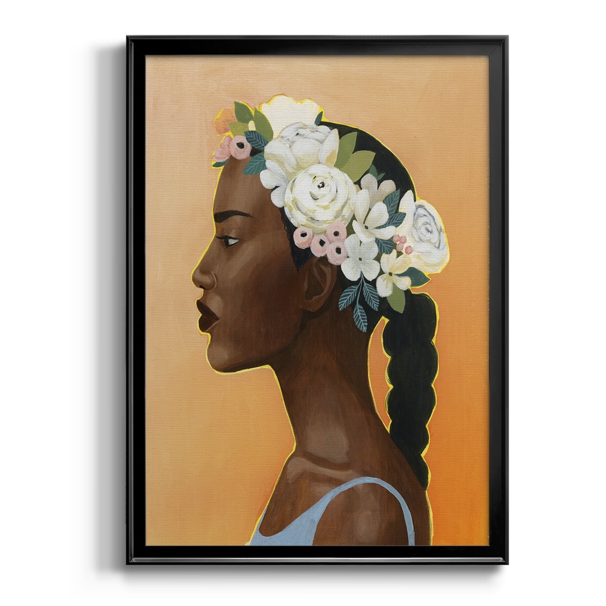 Modern Laurel II Premium Framed Print - Ready to Hang