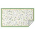 thumbnail image 1 of Modern Leaf Floral Spring Botanical Tablecloth,Oil Proof Spill Proof Polyester Table Cover for Rectangle Tables,Durable Tableclothes Decoration Tablecloths for Dining Room Camping Indoor Outdoor, 1 of 6