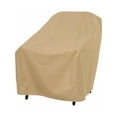 thumbnail image 1 of Modern Leisure Basics Outdoor Patio Chair Cover, 27"L x 34"W x 31"H, Khaki, 1 of 14