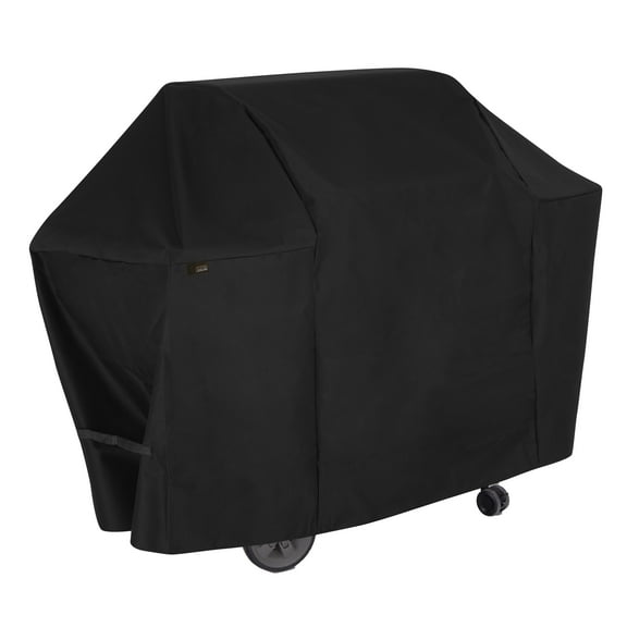 Modern Leisure Chalet 58 in. Outdoor Patio Grill Cover, 58"L x 25"W x 44.5"H, Black