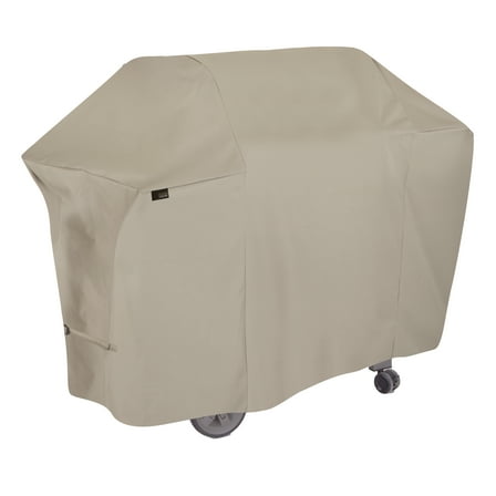 Modern Leisure Chalet 65 in. Outdoor Patio Grill Cover, 65"L x 25"W x 44.5"H, Beige