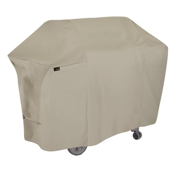 Modern Leisure Chalet 65 in. Outdoor Patio Grill Cover, 65"L x 25"W x 44.5"H, Beige