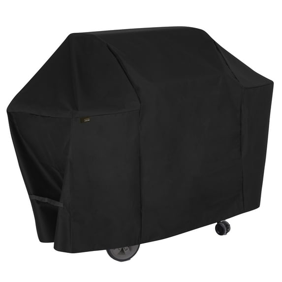 Modern Leisure Chalet 65 in. Outdoor Patio Grill Cover, 65"L x 25"W x 44.5"H, Black