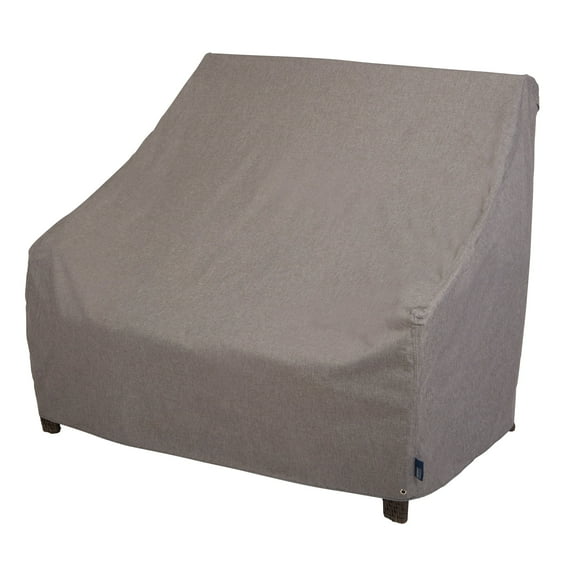 Modern Leisure Garrison Waterproof Patio Loveseat Cover, 66"L x 40"W x 39"H, Gray