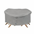 thumbnail image 1 of Modern Leisure® Garrison Waterproof Table & Chair Cover, 94" Round, Granite, 1 of 1