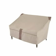 Modern Leisure Monterey 57.5" x 38" x 38" Beige Rectangle Patio Loveseat Cover with Water-Resistant