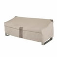 thumbnail image 1 of Modern Leisure Monterey 82.5" x 38" x 38" Beige Rectangle Patio Loveseat Cover with Water Resistant, 1 of 15