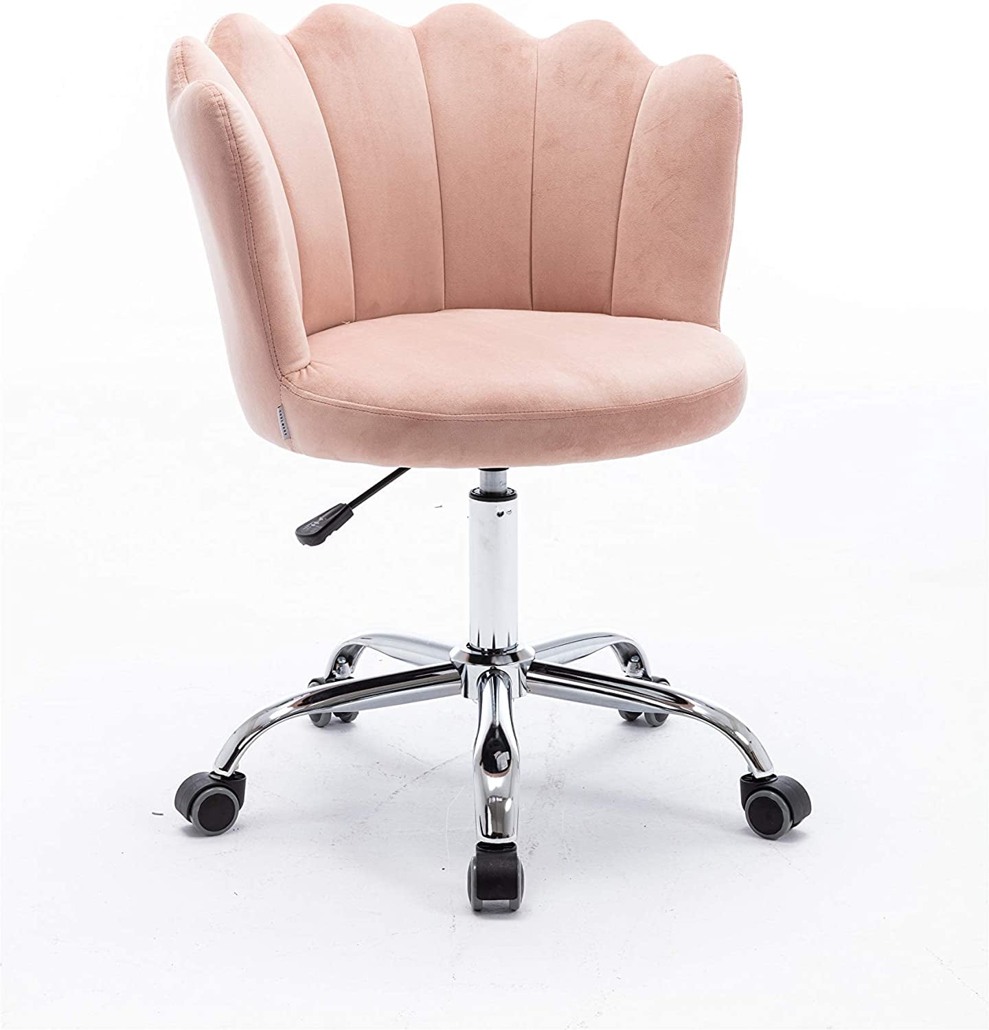 Modern Leisure Office Chair Velvet Swivel Shell Chair Leisure Accent ...