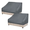 Modern Leisure Renaissance Rect/Oval Patio Table & Chair Set Cover, 108 ...