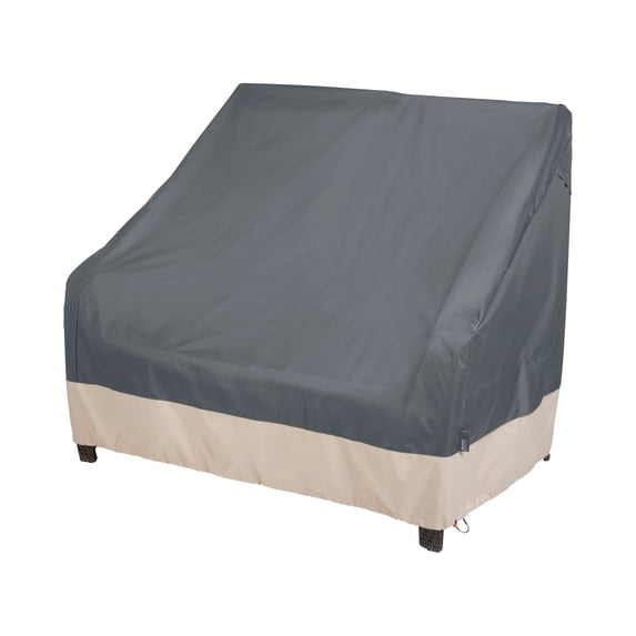 Modern Leisure Renaissance Ultralite Patio Loveseat Cover, 66"L x 40"W x 39"H, Gray
