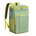 thumbnail image 1 of Modern Lemon Print Cooler Backpack, Leakproof Insulated Lunch Bag for Summer Adventures and Hiking, 1 of 6