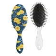 thumbnail image 1 of Modern Lemons & Flowers Hairbrush - Detangling Brush with Flexible Bristles, Ideal for Sensitive Scalps, 1 of 3