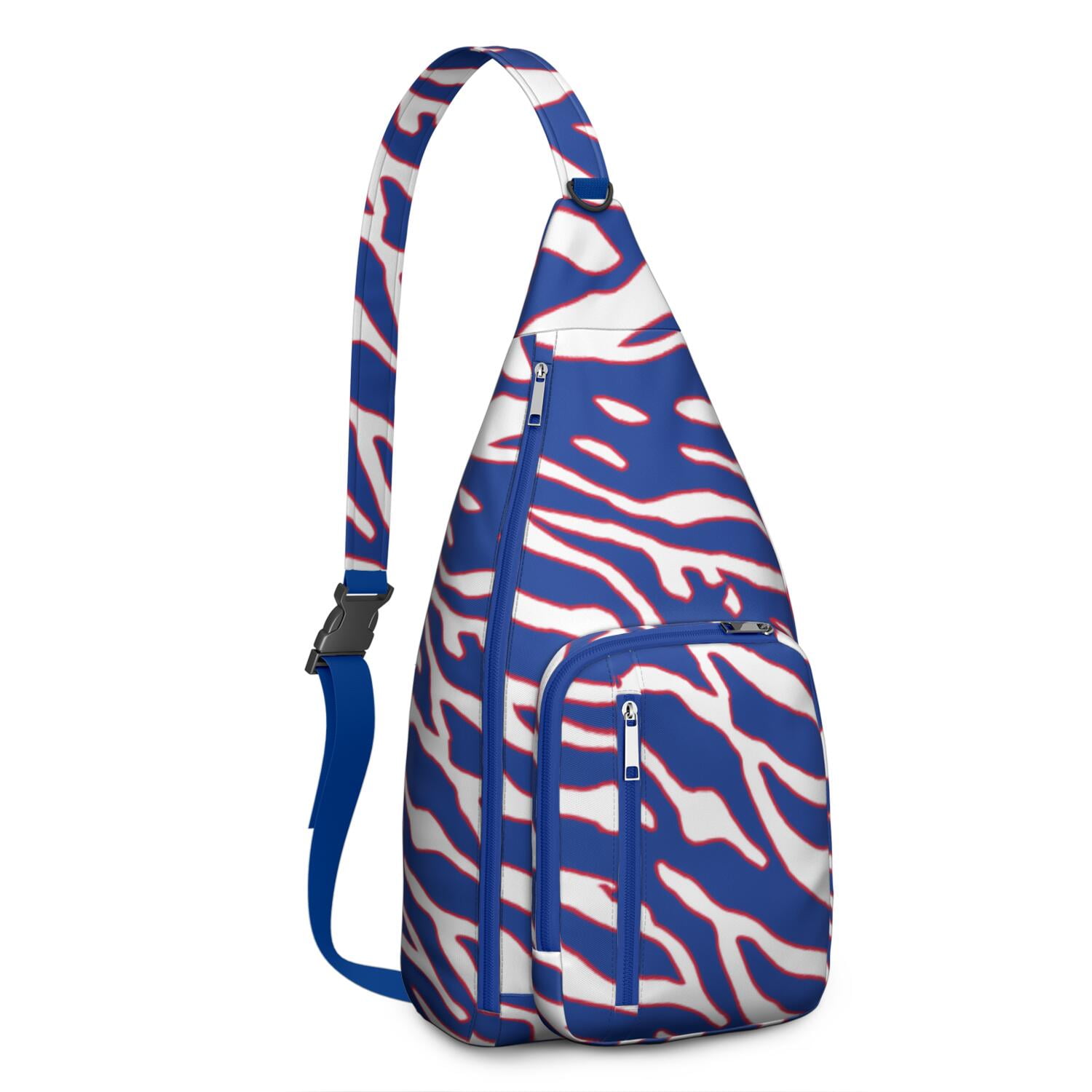 Modern Leopard Print Sling Bag - Fashion-Forward Animal Spot Pattern Crossbody Backpack for Women & Men, Water-Resistant Shoulder Bag (Classic Yet Contemporary Design)
