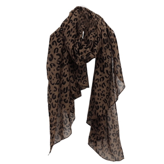 Modern Leopards Designs Neck Scarf Soft Polyester Fabric Winter Scarves Shawl Great For Enhancing Any Outfit With StyleS