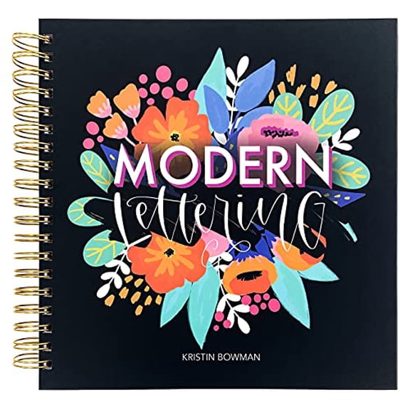 Pre-Owned Modern Lettering: A Beginner & Intermediate Hand Lettering & Modern Calligraphy Workbook, 9781646087396, 1646087399, Paperback,