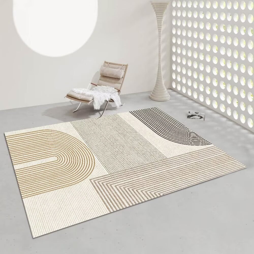 Modern Light Luxury Carpet for Living Room Minimalist Sofa Area Rug ...