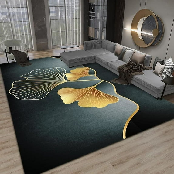 Modern Light Luxury Grey Carpet for Living Room Home ration Balcony Coffee Table Large Area Rugs Bedroom Non-slip Floor Mat
