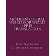 thumbnail image 1 of Pre-Owned Modern Literal Word for Word (Pre) Translation Paperback, 1 of 1