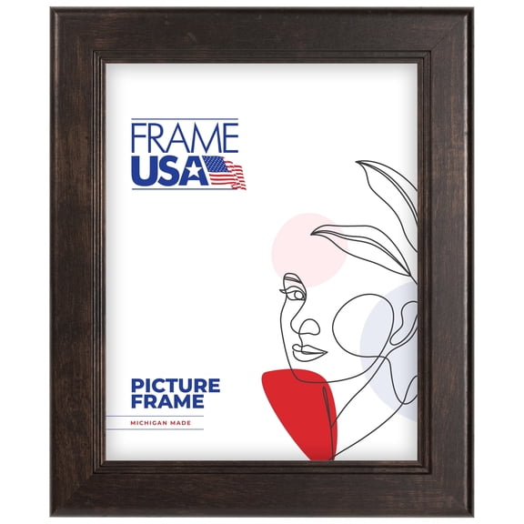 Modern Living Espresso Walnut 8x10 Inch Picture Frame