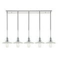 thumbnail image 1 of Modern Living Room Kitchen Bedroom Waltz 5 Light Chrome Pendant, 1 of 7