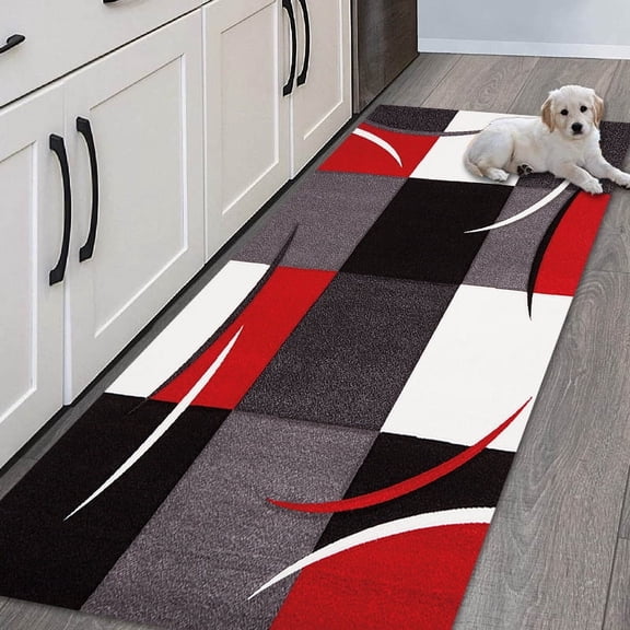 Modern Living Room Rug Kitchen Mat Home Entrance Doormat Bedroom Bedside Decor Carpet Hallway Balcony Bath Anti-Slip Floor Mat