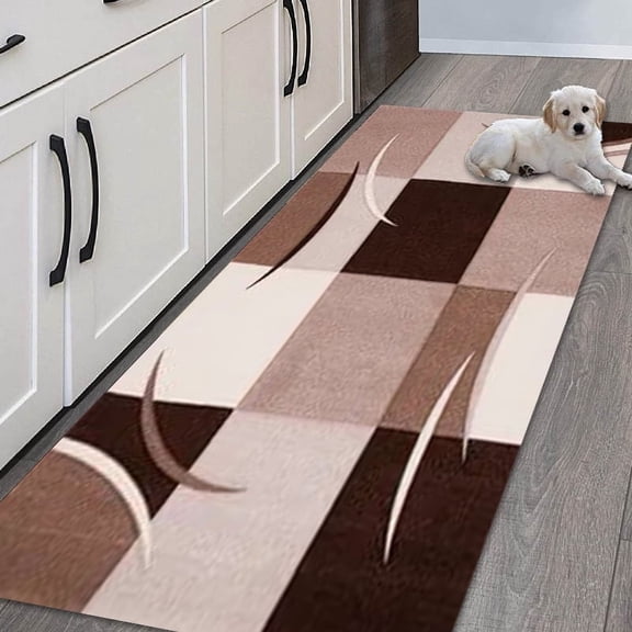 Modern Living Room Rug Kitchen Mat Home Entrance Doormat Bedroom Bedside Decor Carpet Hallway Balcony Bath Anti-Slip Floor Mat