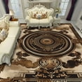 thumbnail image 1 of Modern Living Room Rugs Luxury Carpets for Bedroom Non-slip Large Size ration Rugs Washable Balcony, 1 of 5
