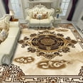 thumbnail image 1 of Modern Living Room Rugs Luxury Carpets for Bedroom Non-slip Large Size ration Rugs Washable Balcony, 1 of 5