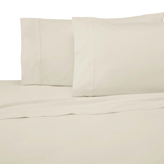 Modern Living Solid Color 300 Thread Count Full Cream Sheet Set