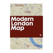 Blue Crow Media Architecture Maps Modern London Map Guide to Modern Architecture in London Other