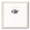 thumbnail image 1 of Modern Longhorns IPremium Framed Print, 1 of 5
