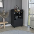 thumbnail image 1 of Modern Look - Two Shelves for Drink Organization - Living Room Setup - Compact Storage Design, 1 of 3