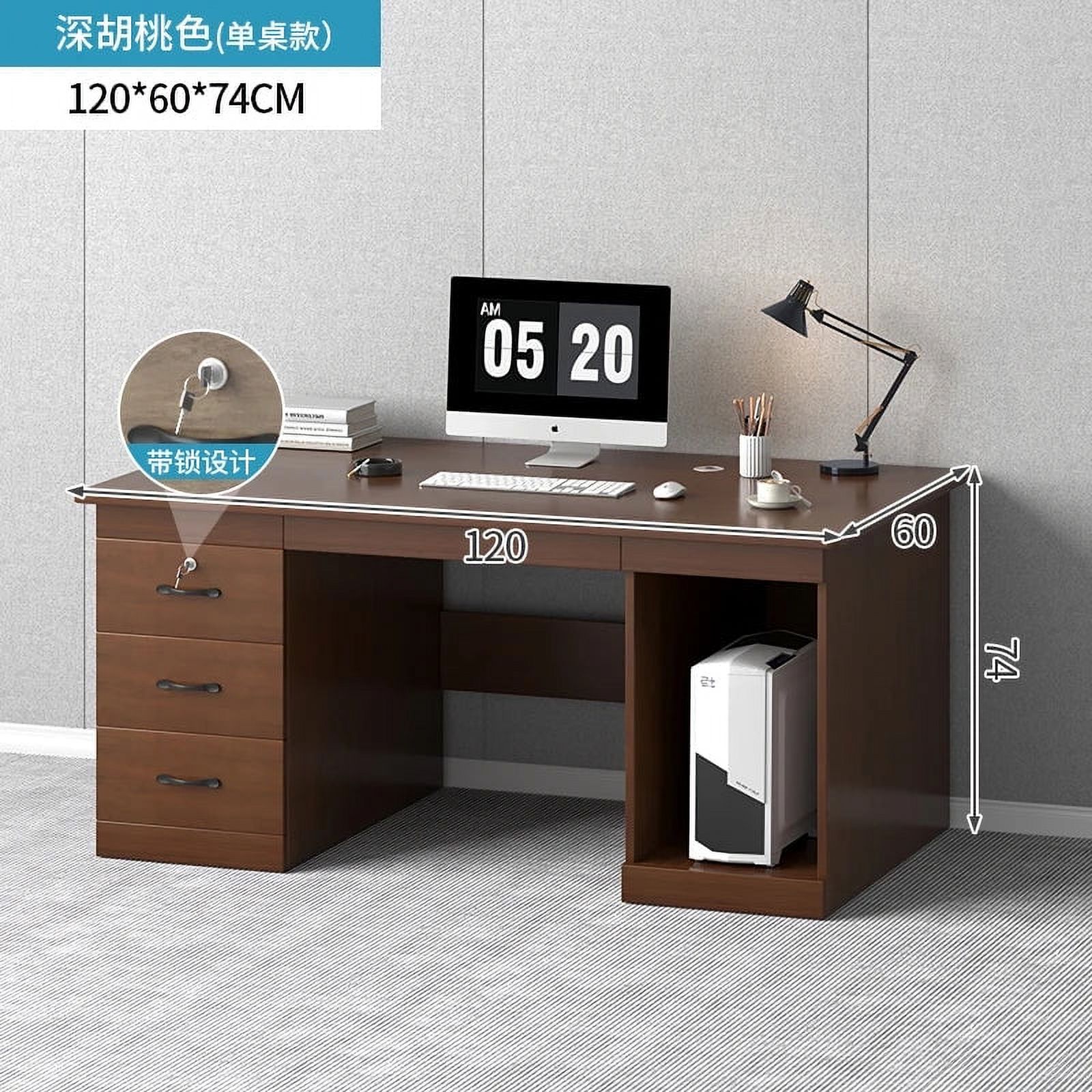 Modern Low Price Office Table Large Big Elevation Writing Drawers