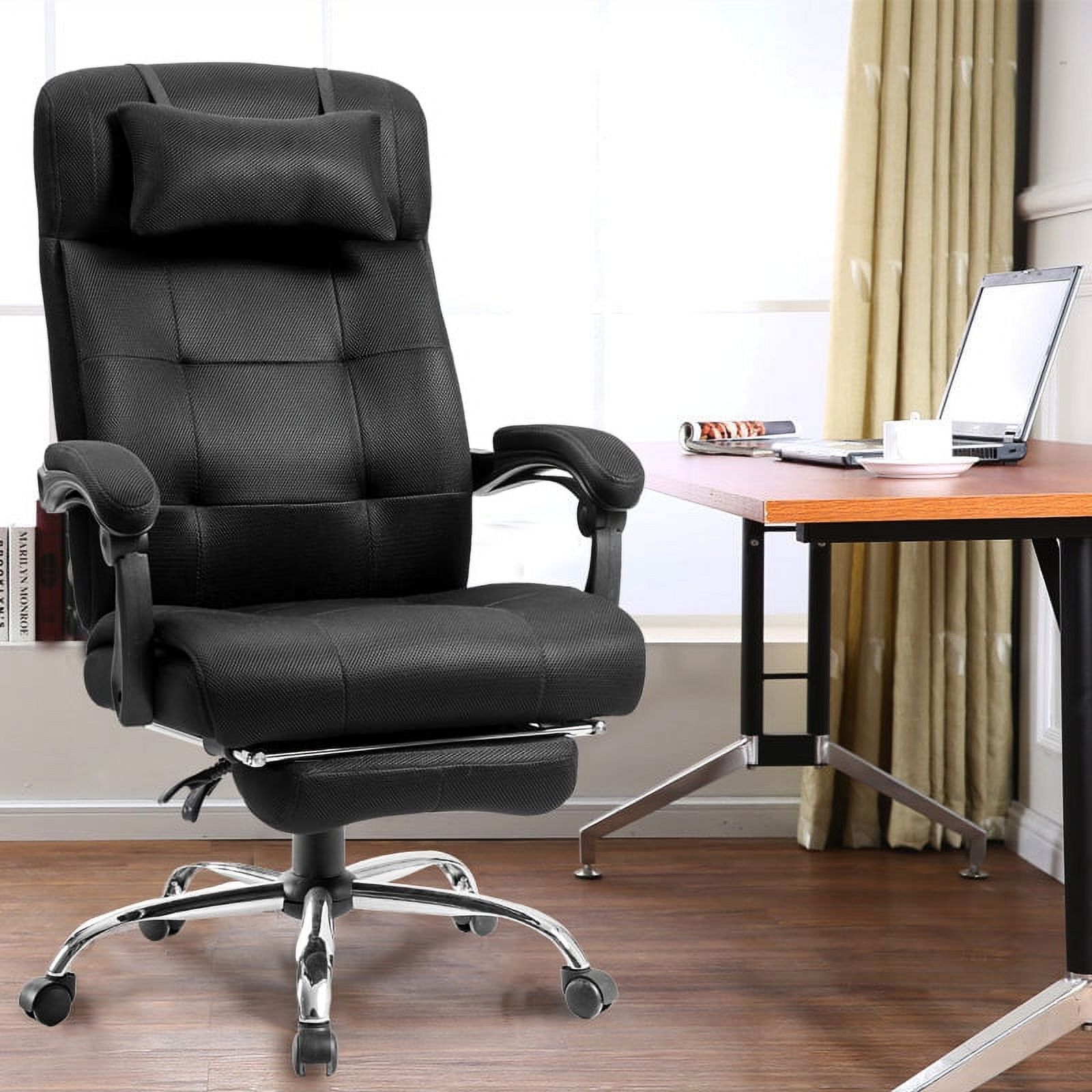 Modern Luxe Executive High Back Office Chair Reclining Napping Swivel