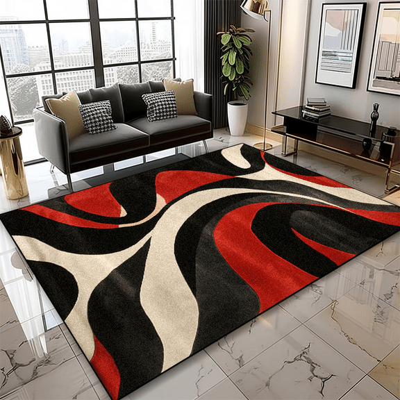 Modern Luxury Geometric Carpets Living Room Home ration Nonslip Large Area Rugs Bedroom Leisure Washable Soft Bedside Mats