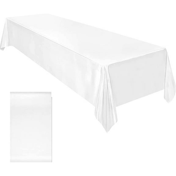Modern Luxurys Table Cover with Cotton Linens Satins Fabric Tablecloth for Dining