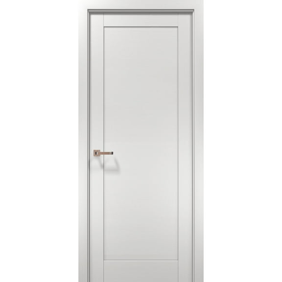 Modern MDF Interior Door 36 x 84 with Hardware