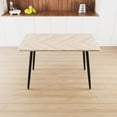 thumbnail image 1 of Modern MDF Table | Serve as Kitchen Presentation Table | Non - toxic & Easy to Clean, 1 of 2
