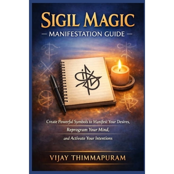 Modern Magic Manifestation Sigil Magic Manifestation Guide: Create Powerful Symbols to Manifest Your Desires, Reprogram Your Mind, and Activate You, Book 2, (Paperback)