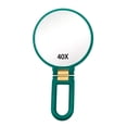 thumbnail image 1 of Modern Magnifying Glass with 40X Magnification Design 945 Inch Adjustable for Handheld Wall Mount or Tabletop Double Makeup Application, 1 of 4