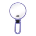 thumbnail image 1 of Modern Magnifying Glass with 40X Magnification Design 945 Inch Adjustable for Handheld Wall Mount or Tabletop Double Makeup Application, 1 of 4