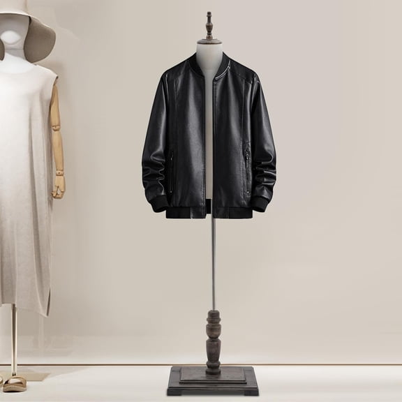 Modern Male Dress Form 15.75 x 11.81 x 70.87 Inch Male Mannequin Model with Stand 59.06-70.87 in Height Adjustable Torso Body for Display Mannequin Dress Form for Clothing Stores
