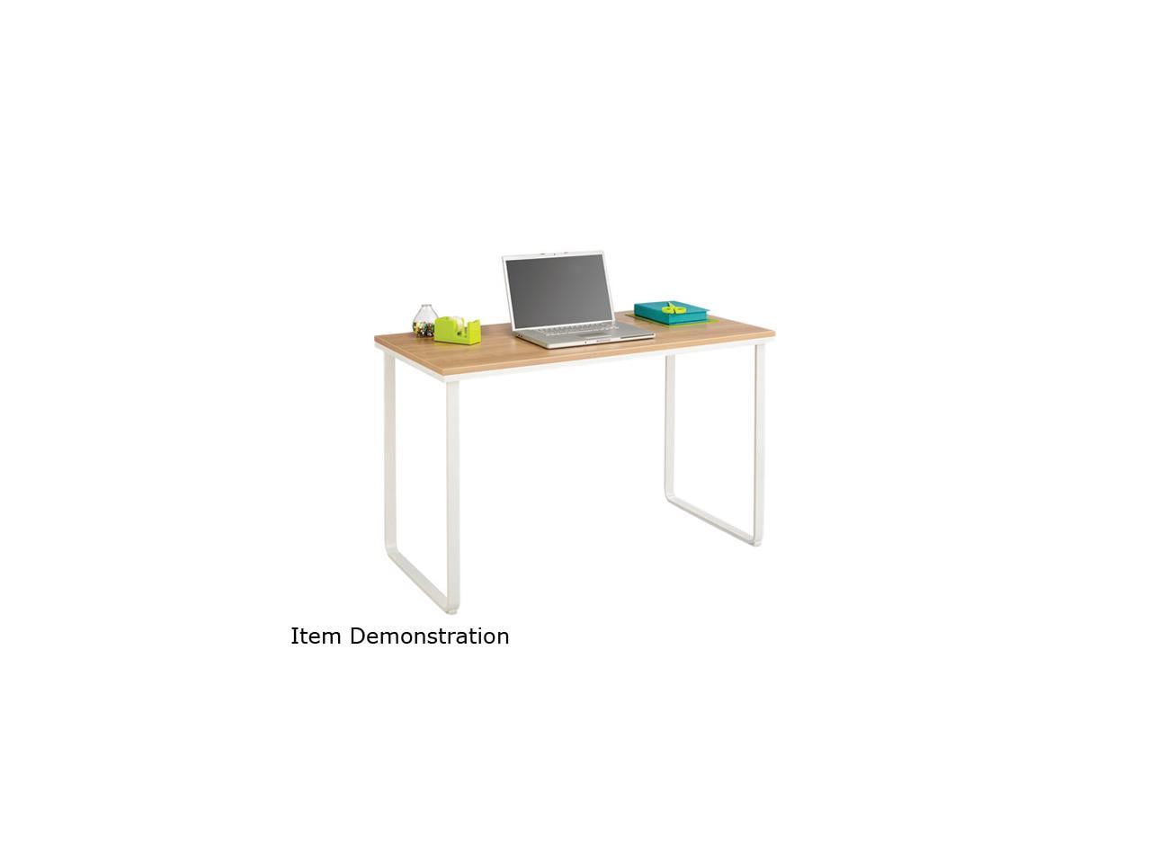 Beech-Top White U-Shaped 47" Steel Workstation Desk