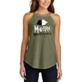 thumbnail image 1 of Modern Masterpiece - Juniors High Neck Tank Top, 1 of 4