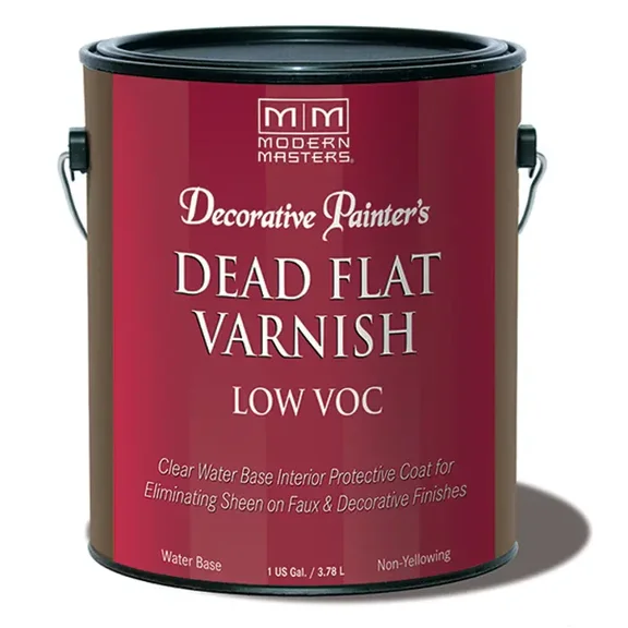 1 gal Modern Masters DP400 Clear Decorative Painters Acrylic Dead Flat Varnish