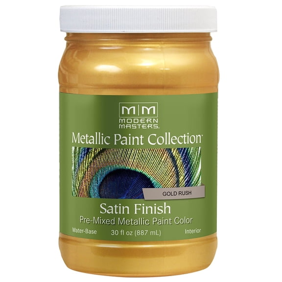Modern Masters Gold Rush Protective Enamel 1 qt.
